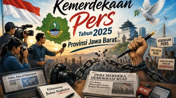 IKP Jawa Barat Turun ke 67,19, Kekerasan Jurnalis dan Tekanan Ekonomi Jadi Sorotan